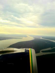 Manaus - widok z samolotu